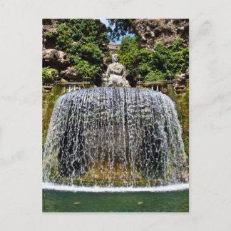 Fountain in Villa D'Este Postkarte