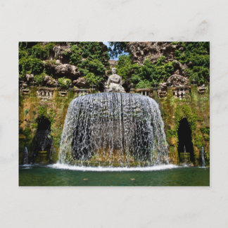Fountain in Villa D'Este Postkarte