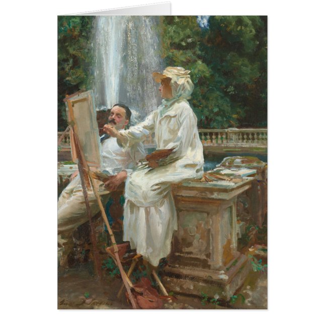 Fountain Villa Torlonia Frascati, Italien, von Sar (Vorne)