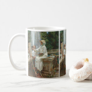 Fountain Villa Torlonia Frascati, Italien, von Sar Kaffeetasse