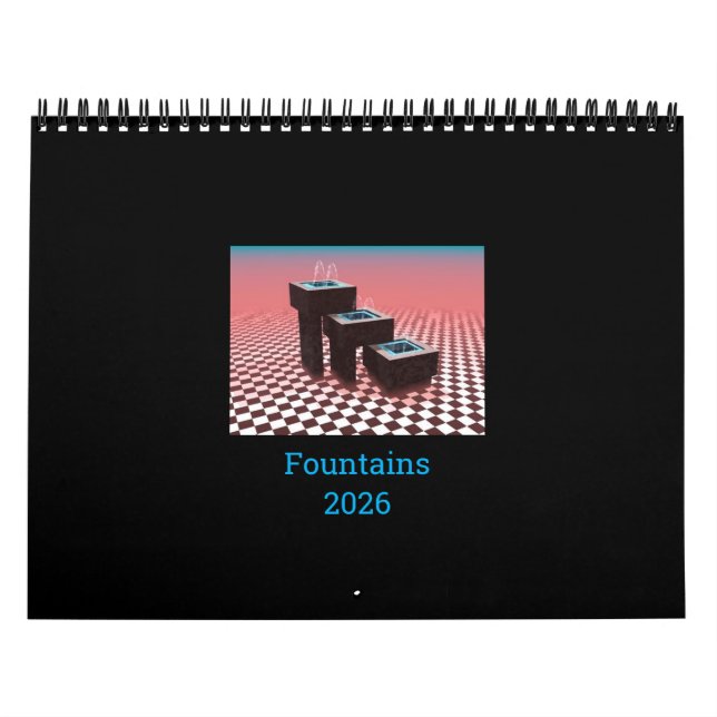 Fountains 2026 kalender (Titelbild)