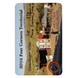 Four Corners Souvenir Magnet