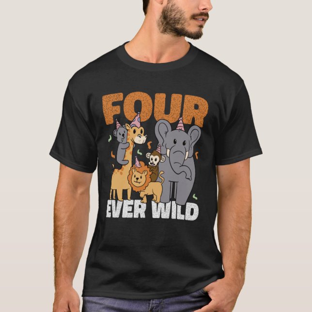 Four Ever Wild T-Shirt (Vorderseite)