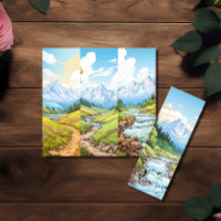 Four Pack Landscape Lesezeichen (zum Weiterverkauf