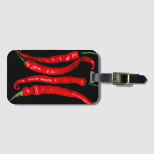 Four Red Chilies bc ltcna Gepäckanhänger