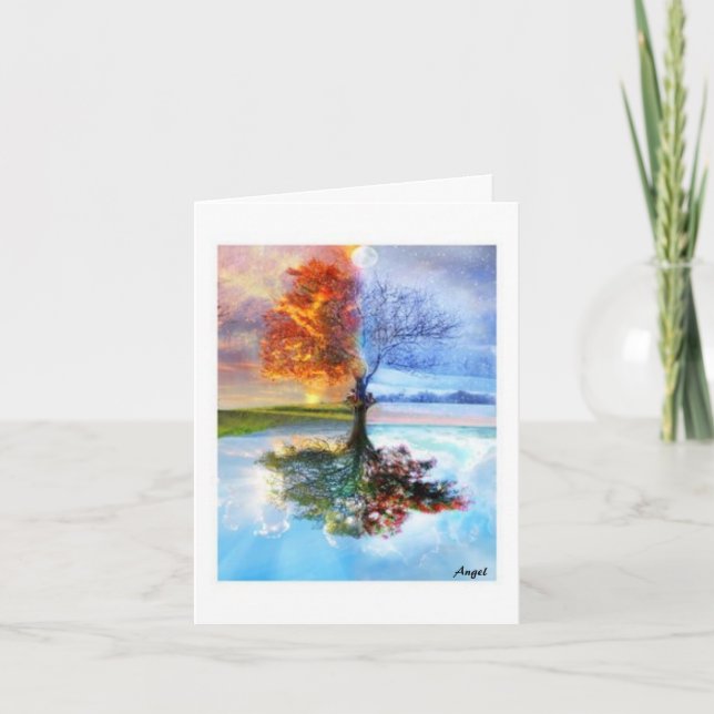 Four Seasons Karte (Vorderseite)