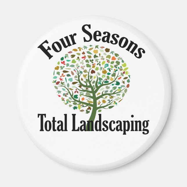 Four Seasons Total Landscaping  Magnet (Vorne)