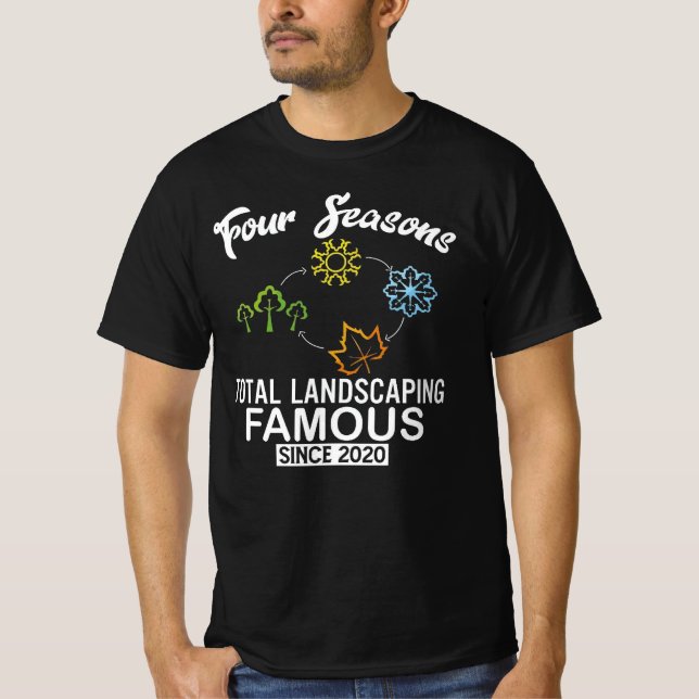 Four Seasons Total Landscaping Tshirt, Unisex T-Shirt (Vorderseite)