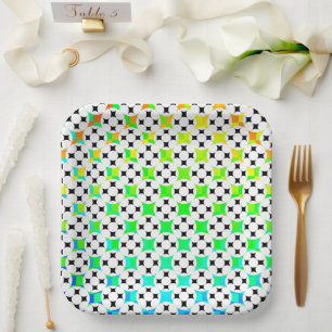 Four Star Circle von Kenneth Yoncich Pappteller