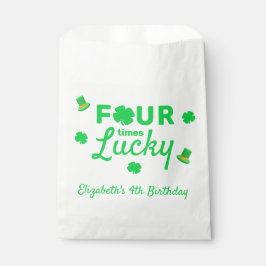 Four Times Lucky 4th Birthday Geschenktütchen