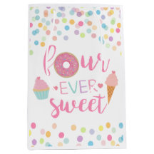 Fourever Sweet Gastgeschenk Bags, Vier je süß