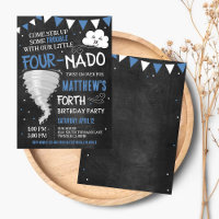 Fournado Invitation Anniversaire Tornado Twister P