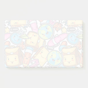 Fournitures scolaires Notes post-it du Motif