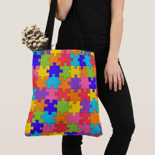 Fourre-tout Épicerie Sac de magasinage Colorful Ji