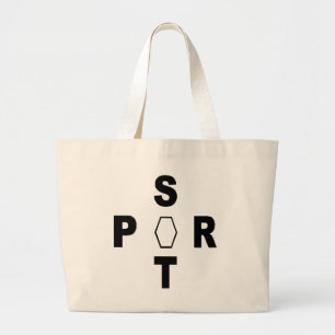 Fourre tout Jumbo Naturel SPORT Stoffbeutel