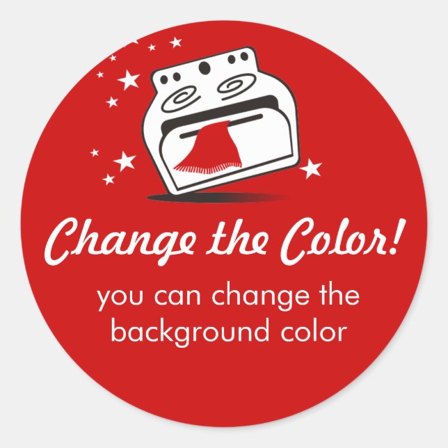 Fours de danse four cuisine cuisson autocollants c (Devant)