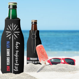 Fourth of July Flaschenkühler Koozie