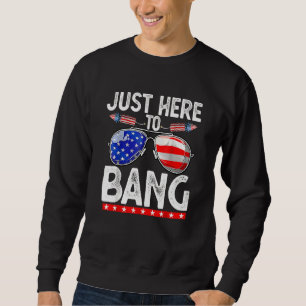 Fourth Of July I'm Just Here To Bang 4th Of July Sweatshirt