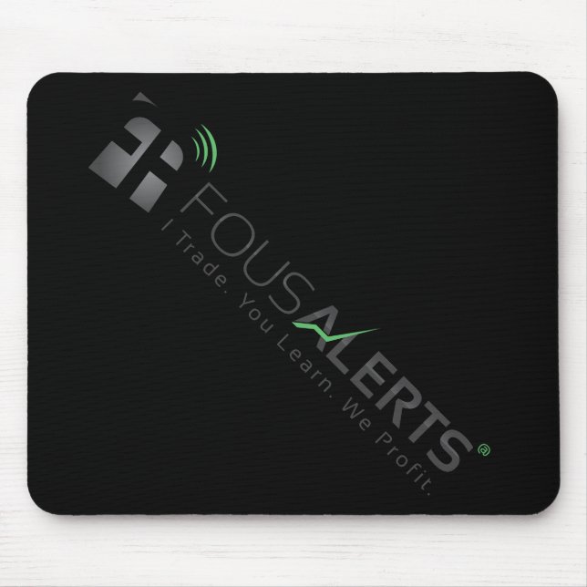 Fousalerts Mausunterlage Mousepad (Vorne)