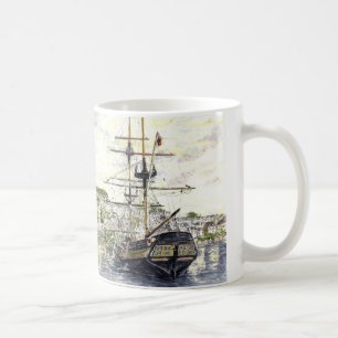 "Fowey gegenüberstellend" Tasse