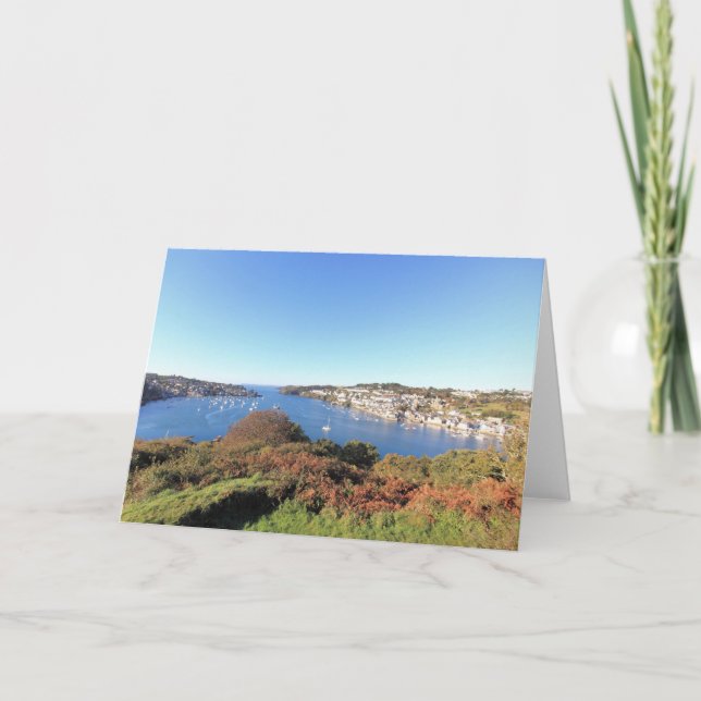 Fowey Karte (Vorderseite)