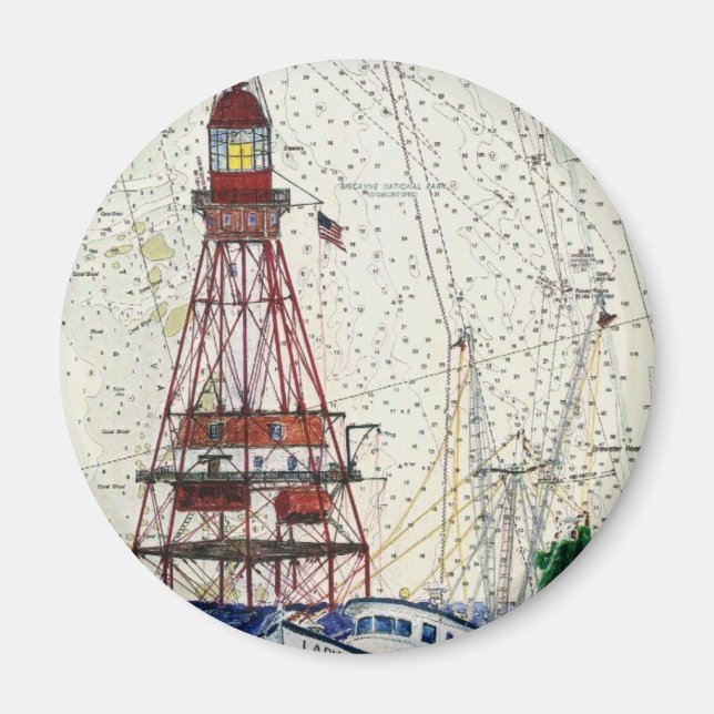 Fowey Rocks Magnet (Vorne)