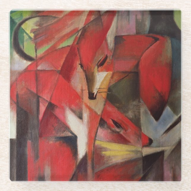 Fox, 1913 glasuntersetzer (Vorderseite)