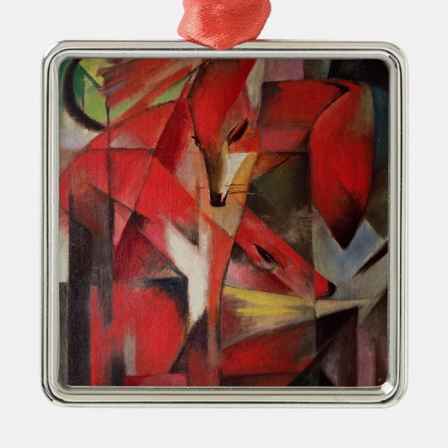 Fox, 1913 silbernes ornament (Vorne)
