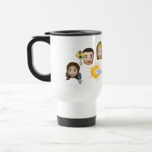 FOX 4 Good Day Emoji Travel Mug Reisebecher