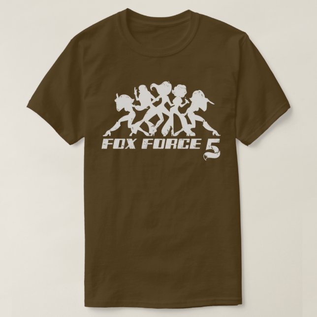 Fox 5 White T-Shirt (Design vorne)