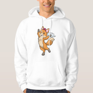 Fox als Brille mit Schleier & Herz Hoodie