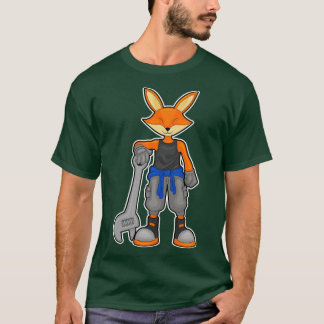 Fox als Mechanik mit Spanner T-Shirt