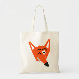 Fox Animal Cartoon Cunning Devious Evil Eye Tragetasche