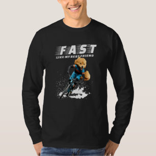 Fox Animal Dog Bicycle Graphic und mehr T-Shirt