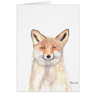 Fox animal nursery art