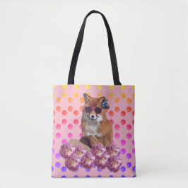 Fox Art et Sac fourre-tout points et points