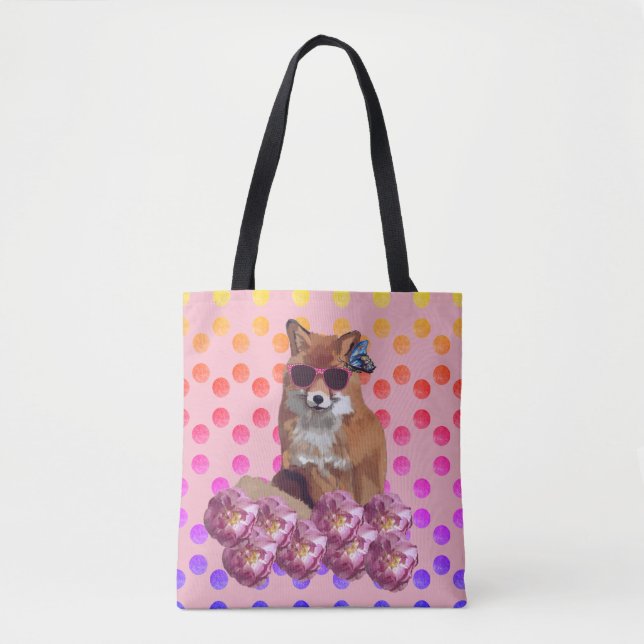 Fox Art et Sac fourre-tout points et points (Devant)