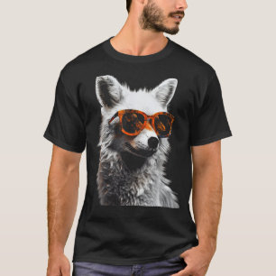 Fox Art Sonnenbrille - Animal Fox T-Shirt