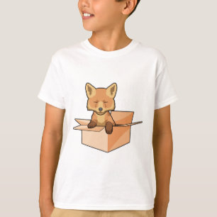 Fox as Baby in Box T-Shirt