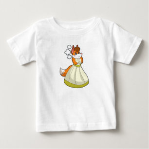 Fox as Bridge with Wedding Dress.PNG Baby T-shirt