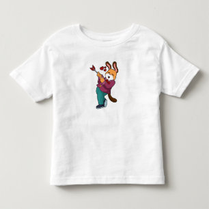 Fox as Groom mit Anzug Kleinkind T-shirt