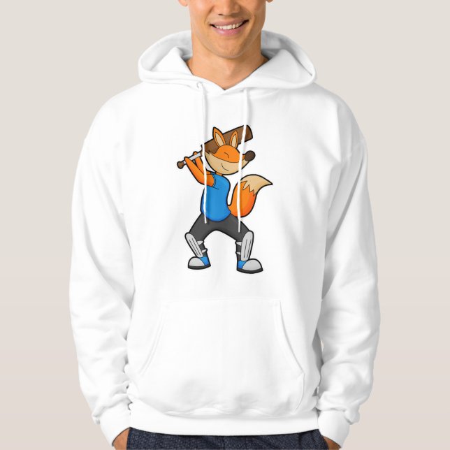 Fox auf Cricket mit Cricket Flex Hoodie (Vorderseite)