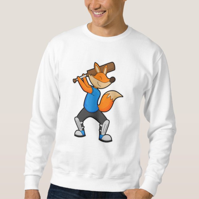 Fox auf Cricket mit Cricket Flex Sweatshirt (Vorderseite)