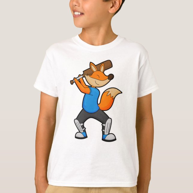Fox auf Cricket mit Cricket Flex T-Shirt (Vorderseite)
