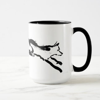 Fox auf der LaufTasse Tasse
