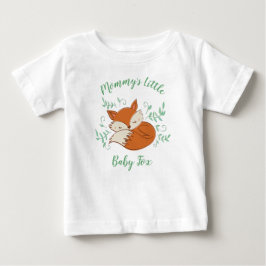 Fox Baby Shower Woodland Tiere Baby T-shirt