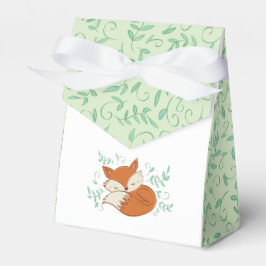 Fox Baby Shower Woodland Tiere Geschenkschachtel