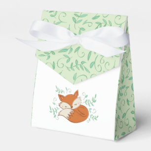 Fox Baby Shower Woodland Tiere Geschenkschachtel