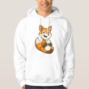 Fox beim Spielen mit Controller Hoodie