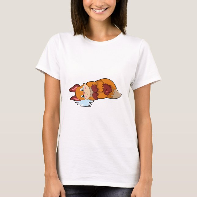 Fox beim Weinen T-Shirt (Vorderseite)